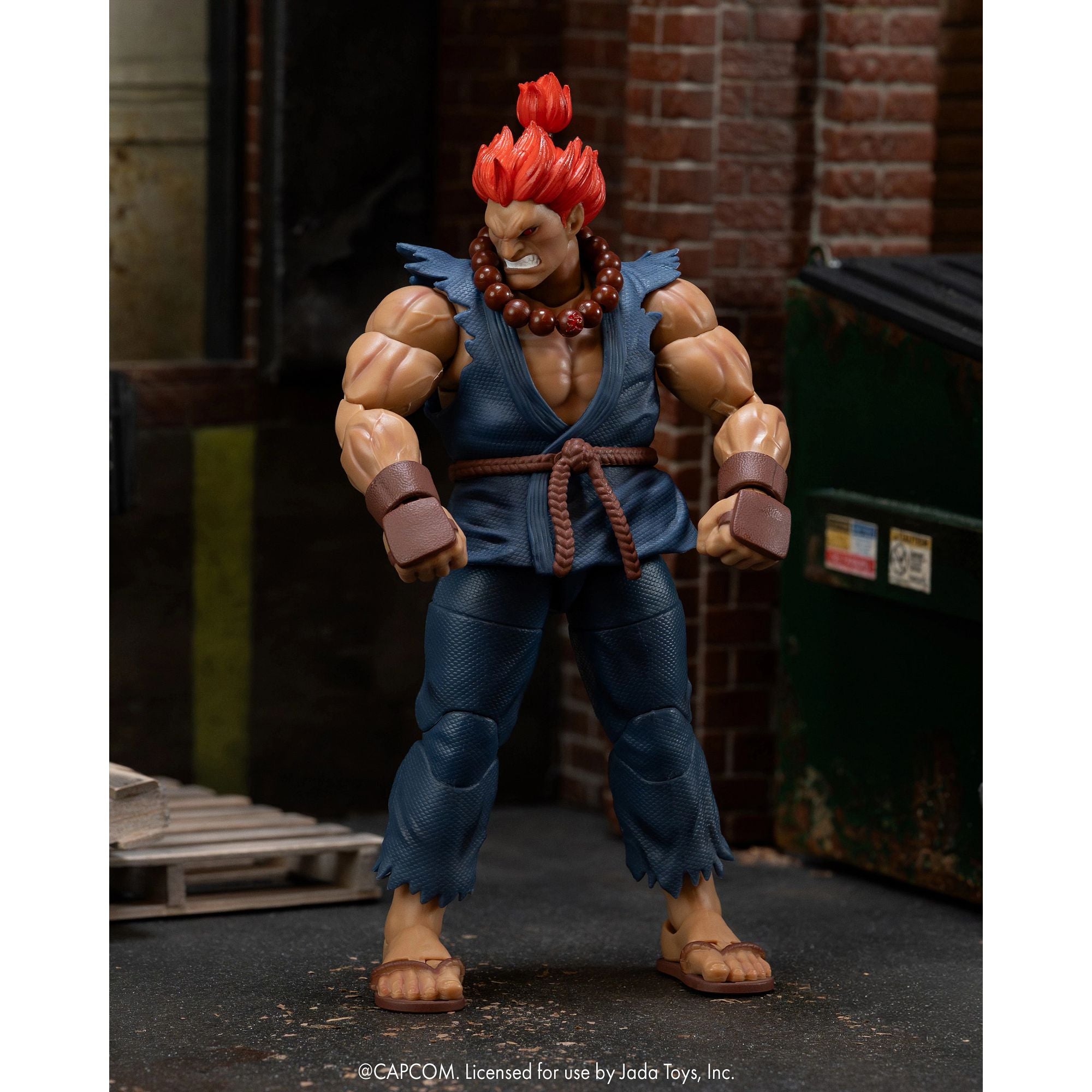 Jada Toys Ultra Street Fighter II Akuma action figure 1/12