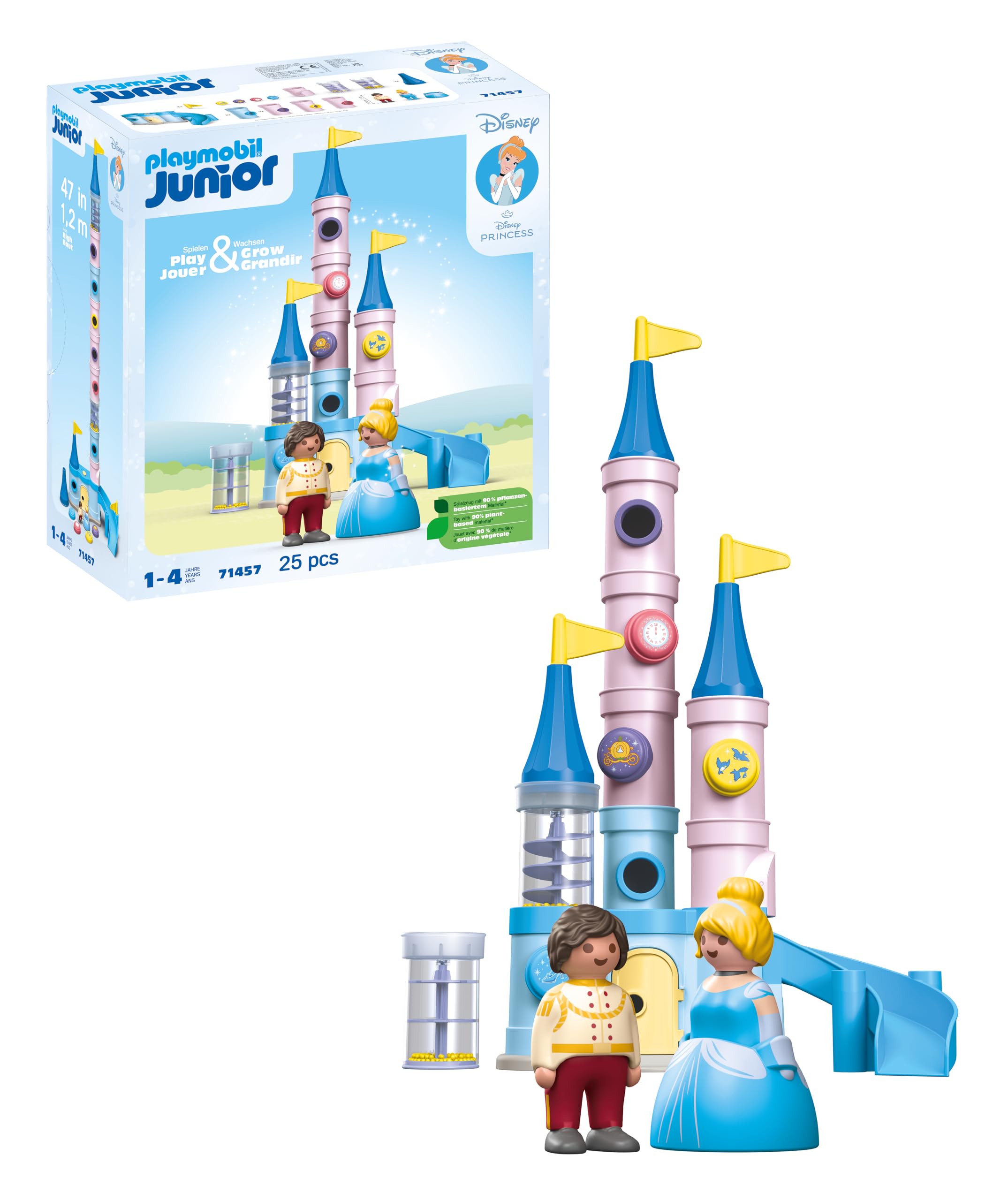 Playmobil Junior 71457 Castello di Cenerentola playset 25 pezzi