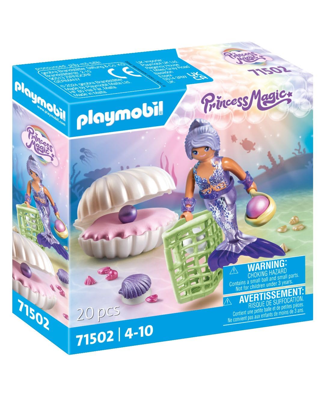 PLAYMOBIL Princess Magic 71501 Sirenetta con delfini