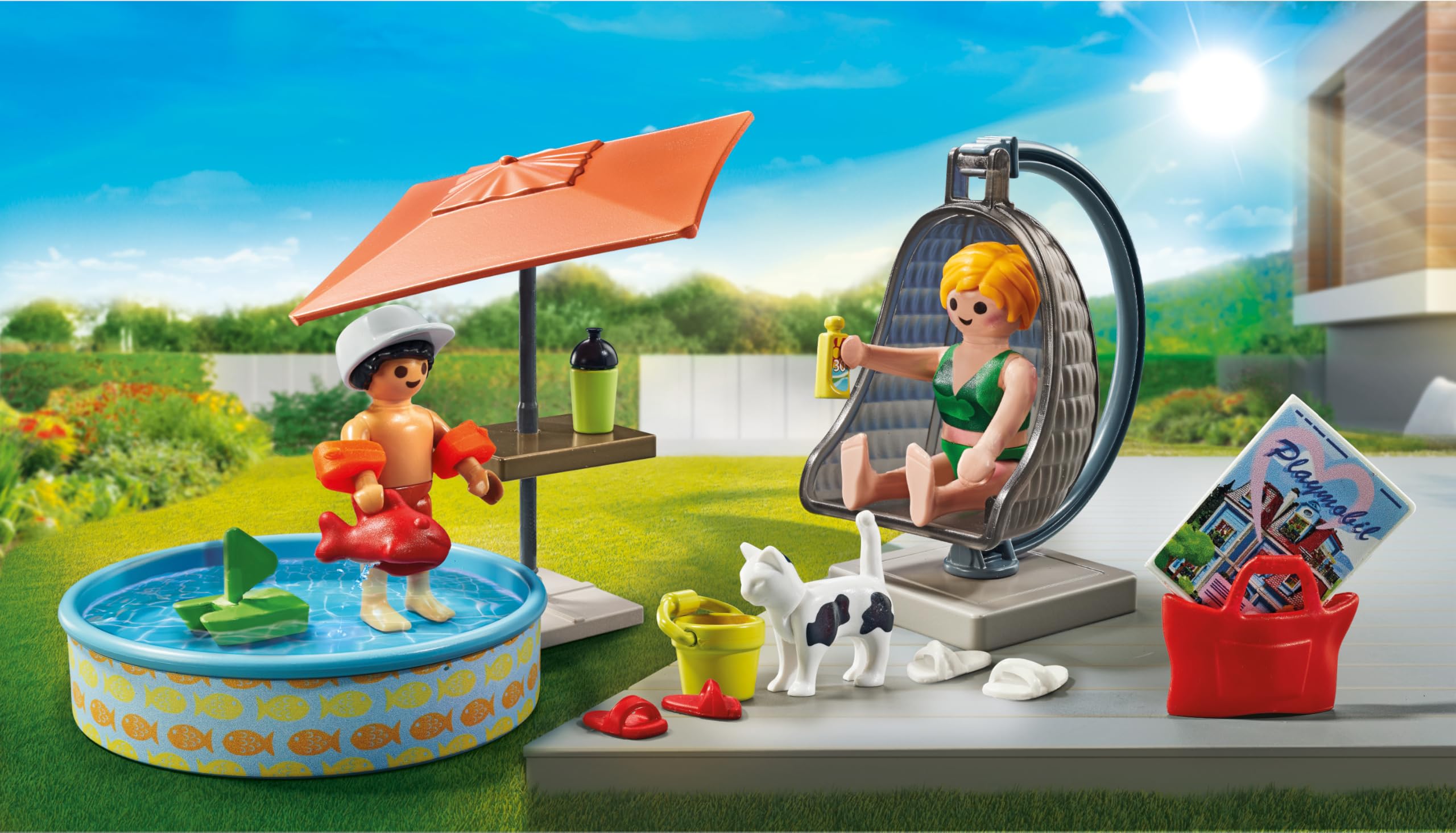 Playmobil My Life 71476 Starter Pack Relax in Giardino