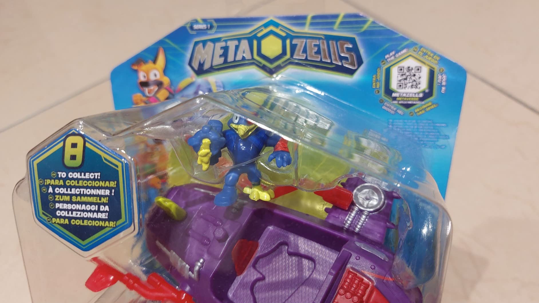 Imc Toys Metazells Collector Plane viola veicolo Coortis S1