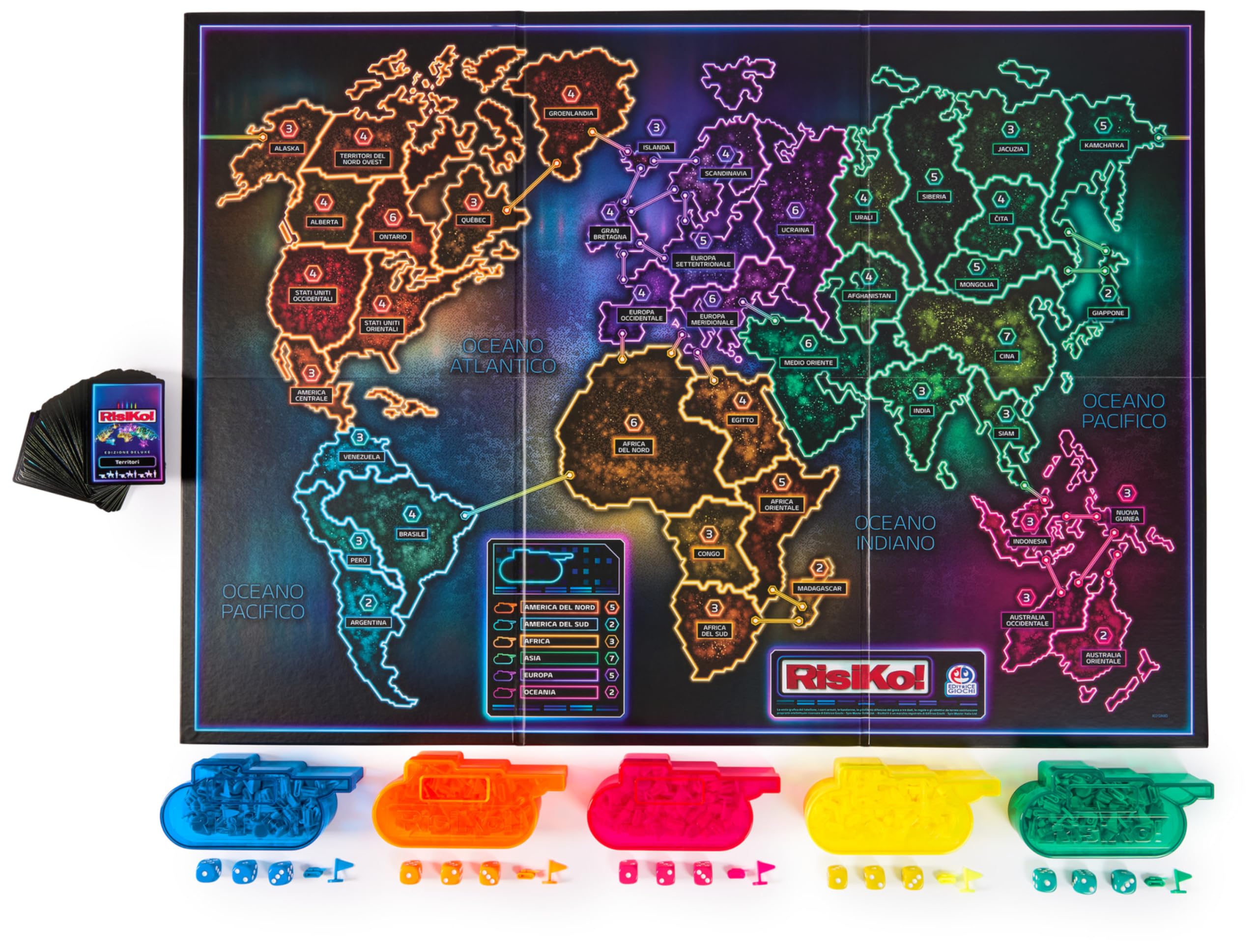 Risiko Edizione Deluxe gioco da tavolo Versione Deluxe