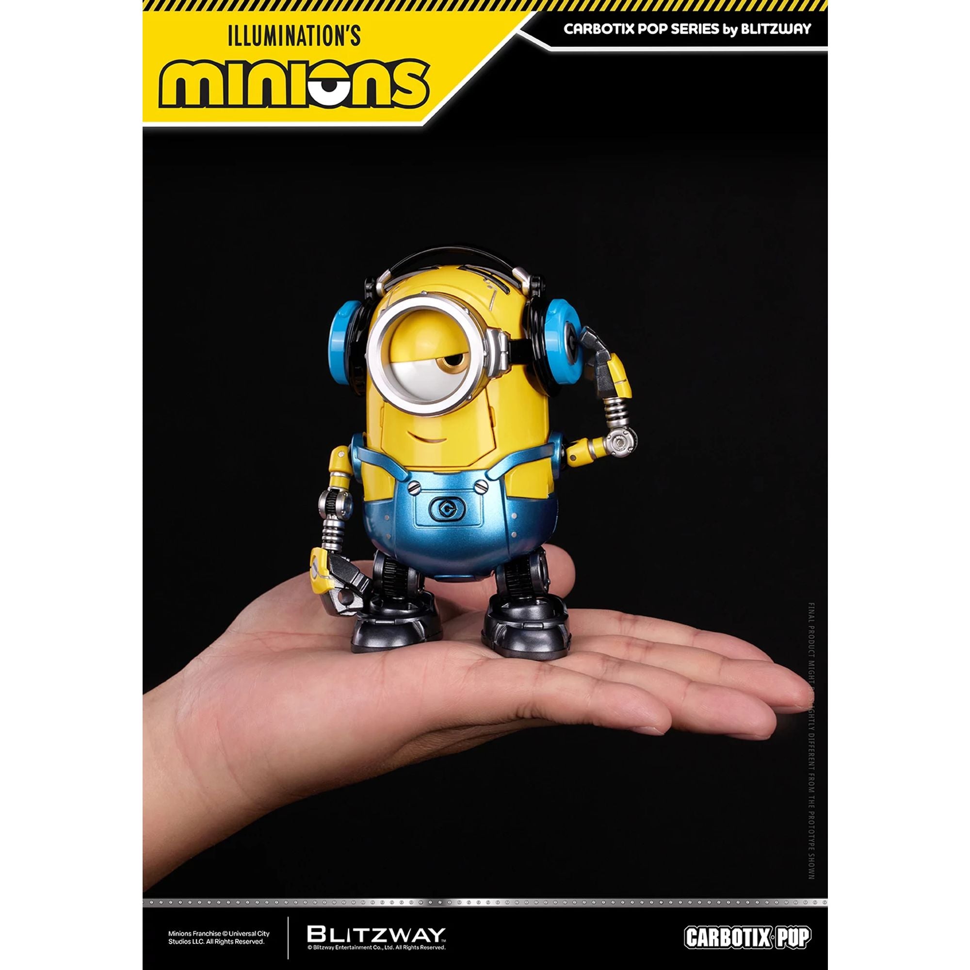 Blitzway Carbotix Pop Minions DX action figure set deluxe