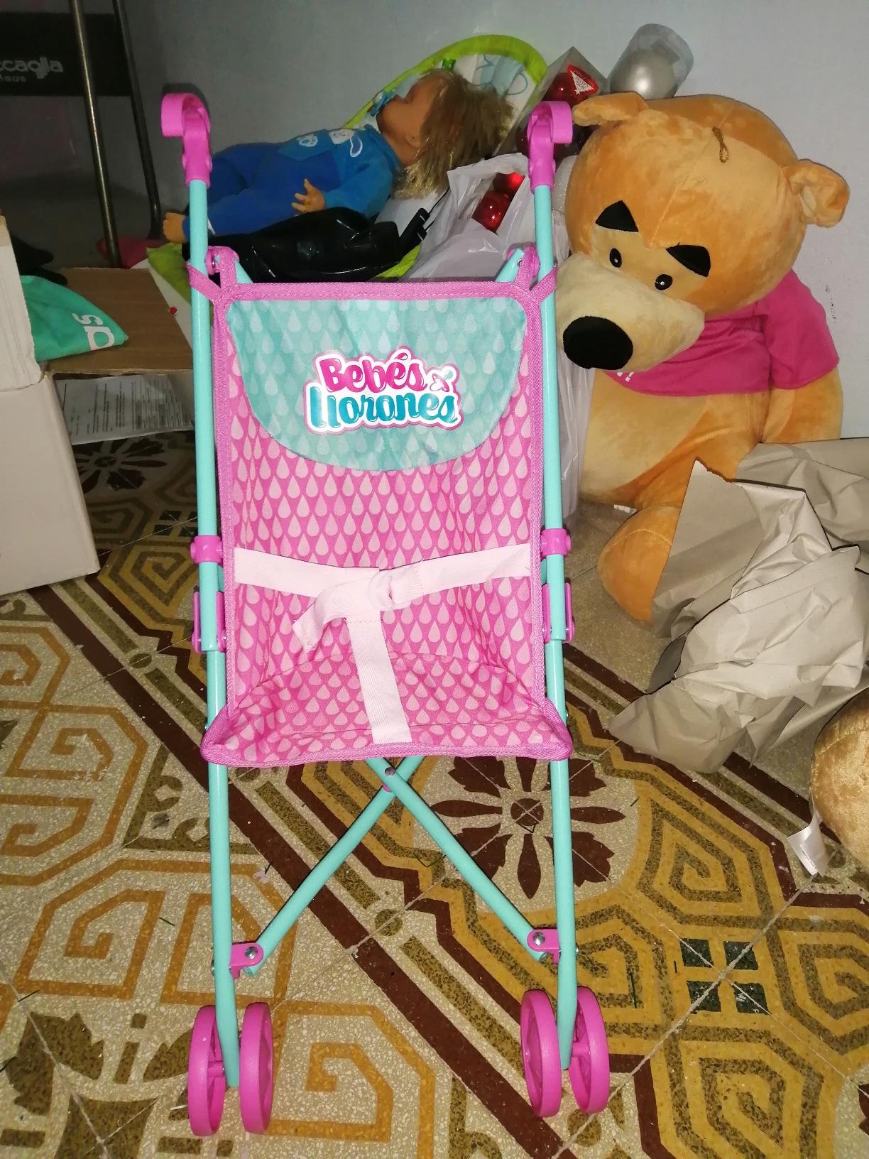 IMC Toys Cry Babies Passeggino Bambole Pieghevole Giocattolo