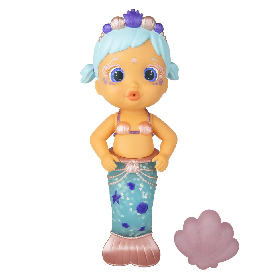 Imc Toys Bloopies Sirenetta Lovely bambola sirena bagnetto coda cambia colore