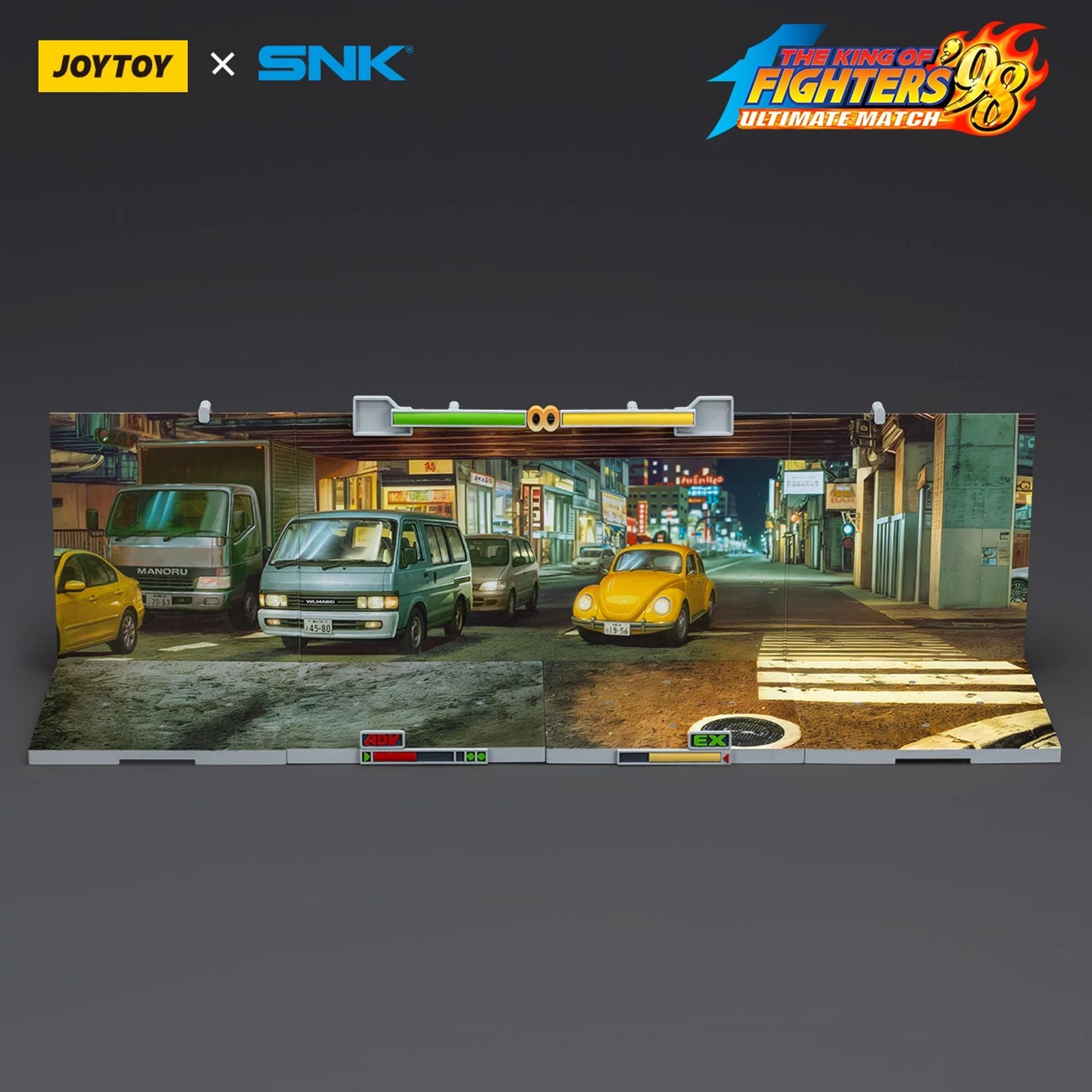 JoyToy SNK KOF 98UM Stage Base J base espositiva 1/18 Japan Street
