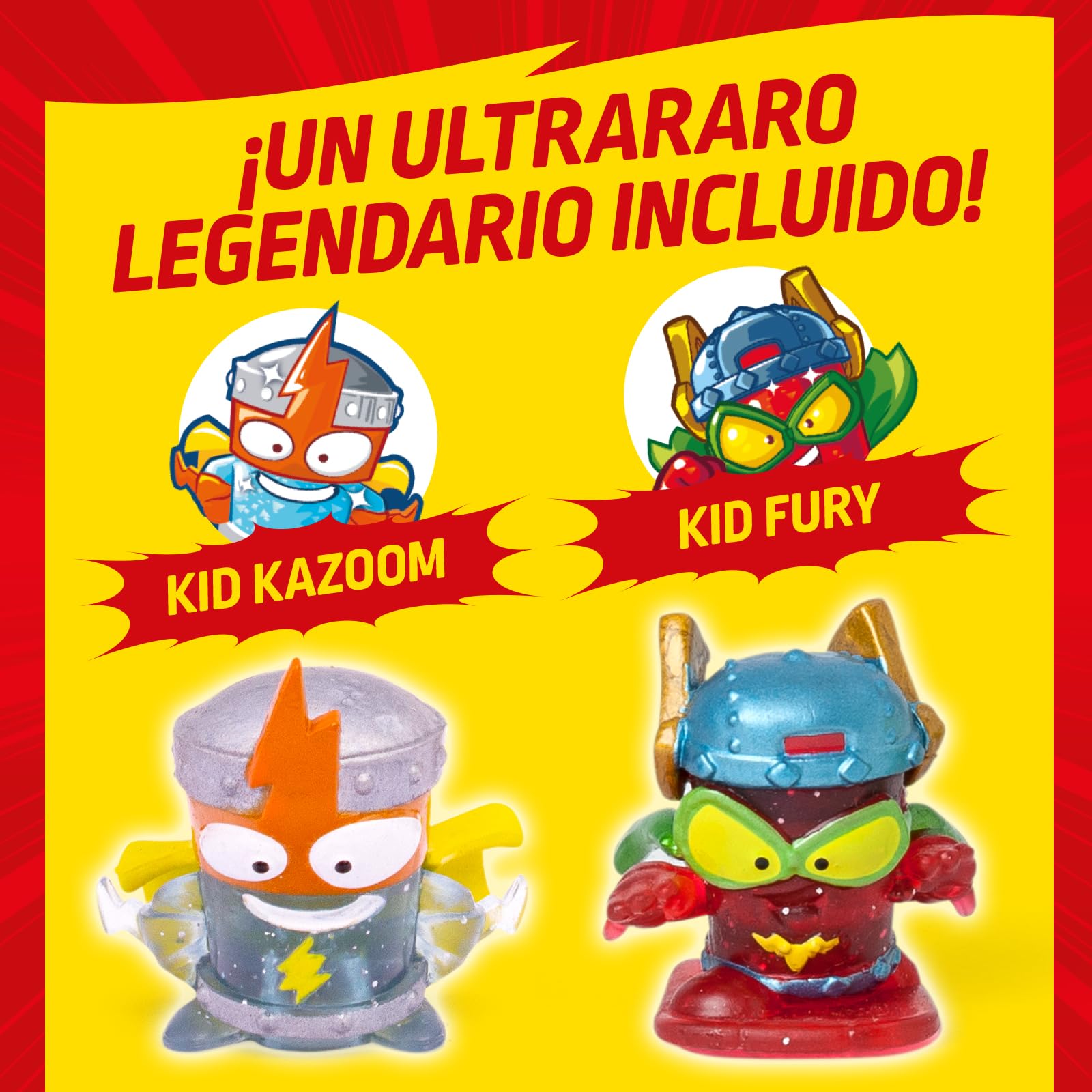 Superthings Legends Power Squad super pack personaggi con ultra raro