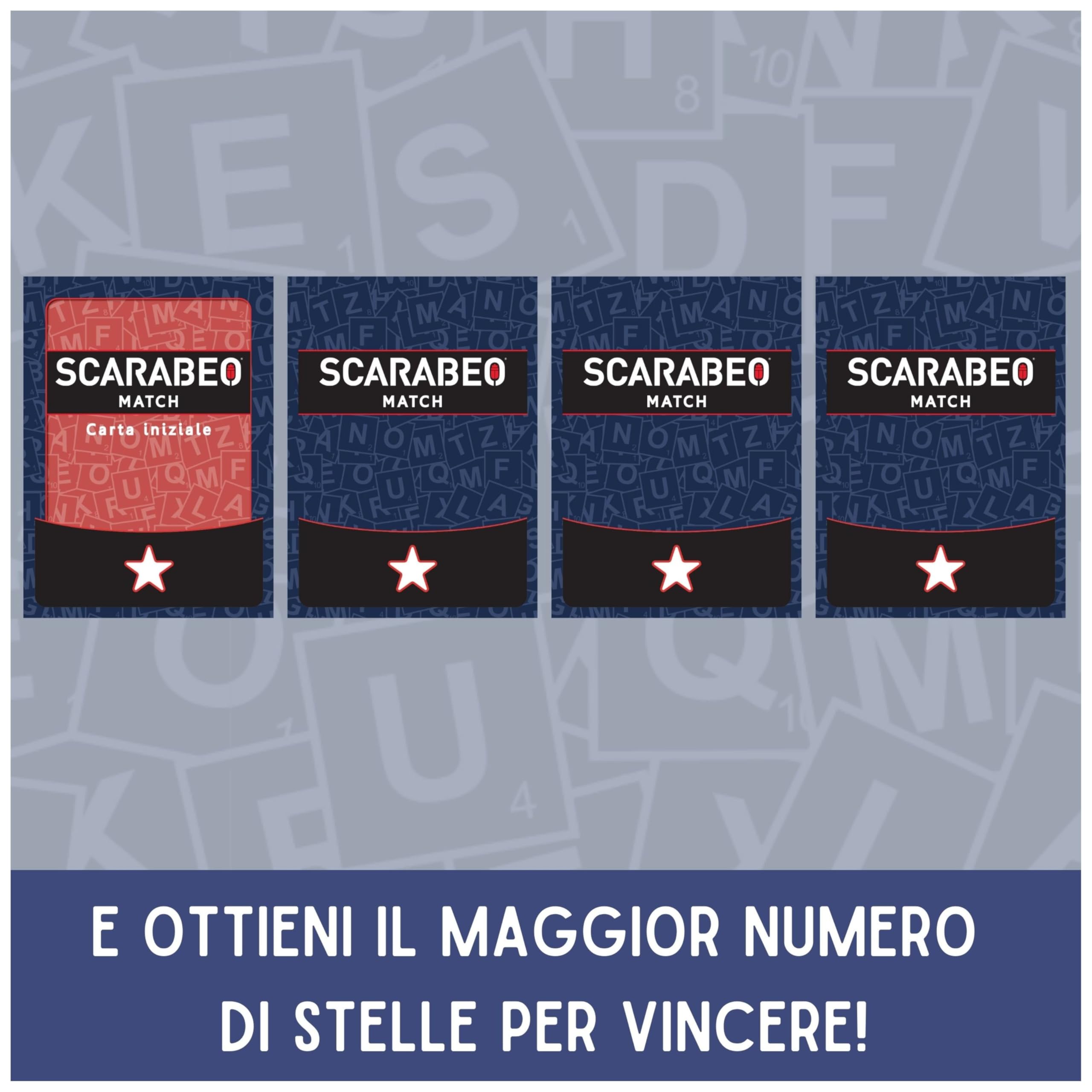 Spin Master Scarabeo Match gioco di carte 8+ anni