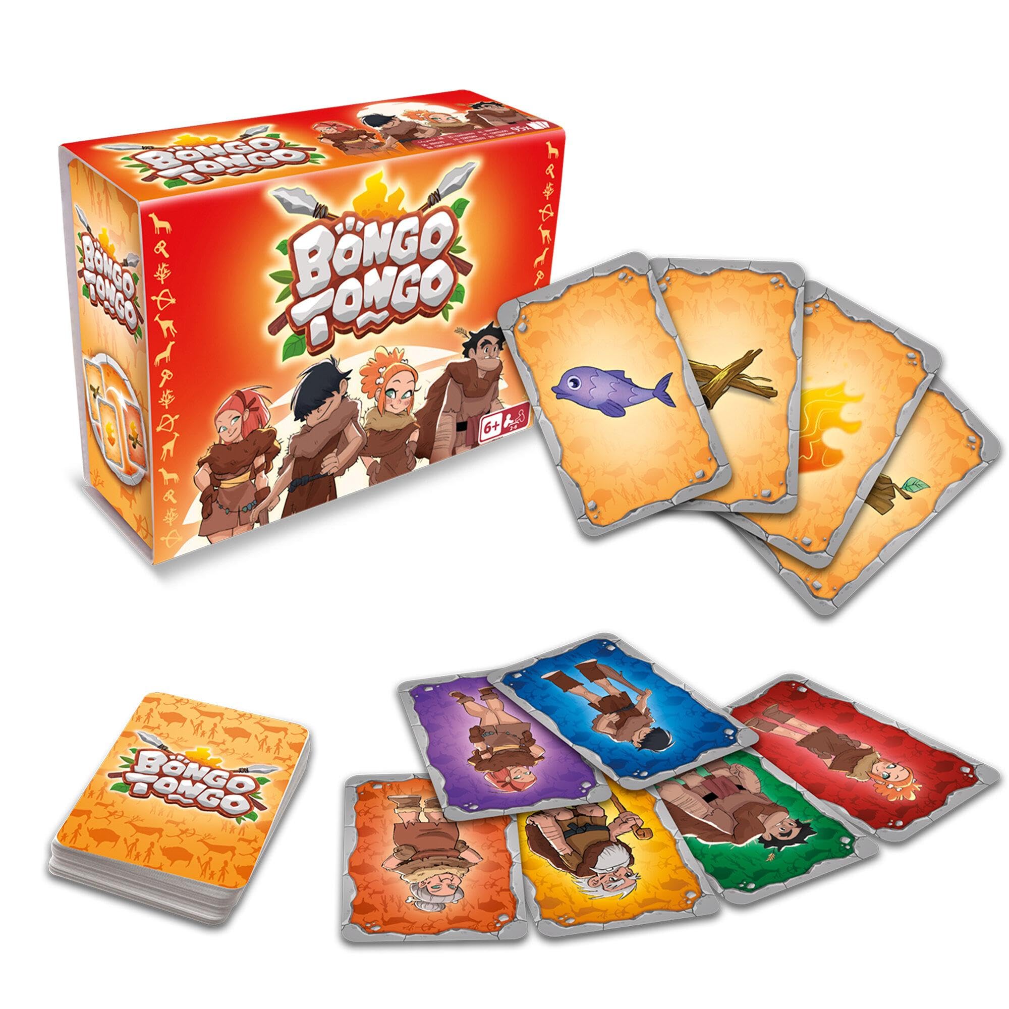 IMC Toys Play Fun Bongo Tongo gioco di carte 95 carte da 6 anni