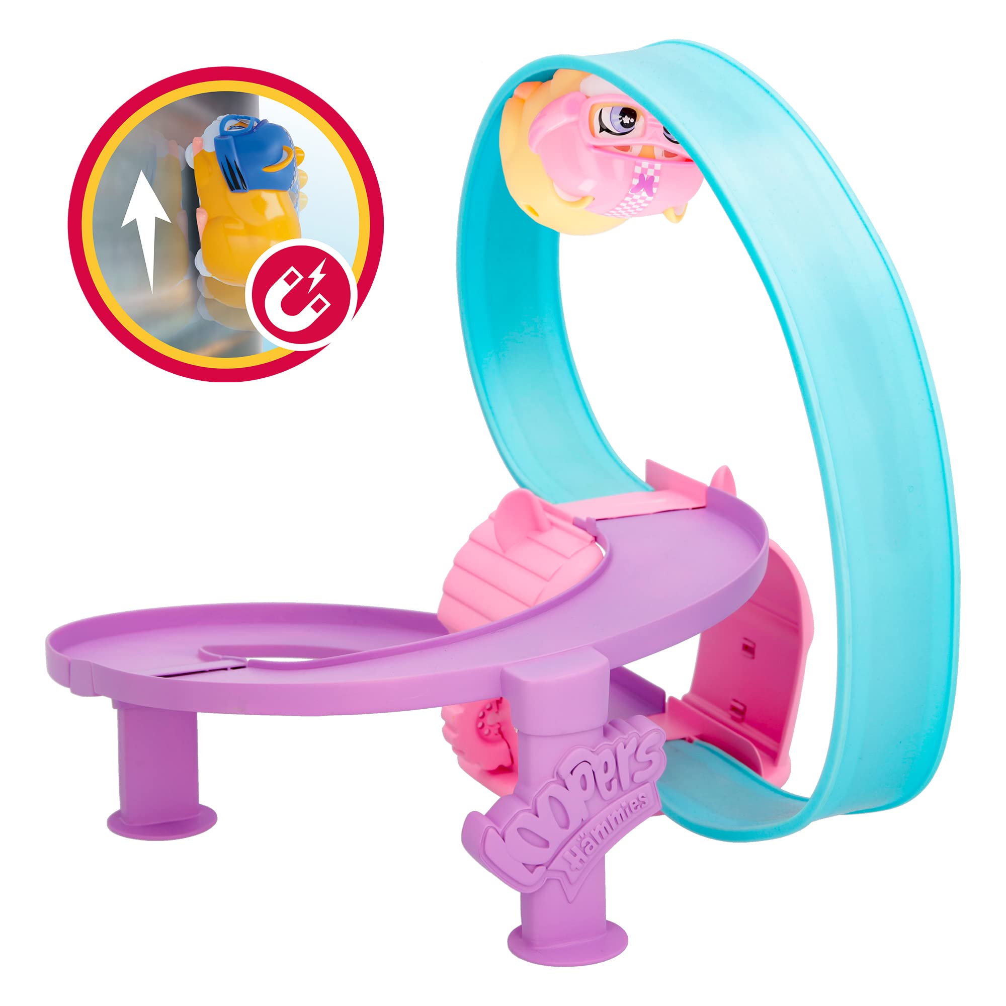 Imc Toys Loopers Hammies Ginger criceto interattivo pista