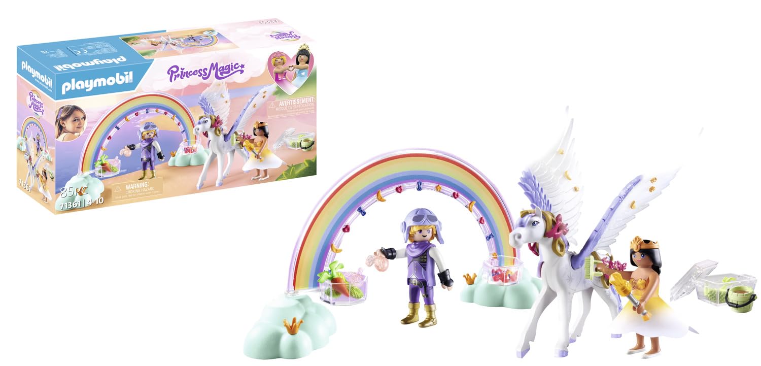 Playmobil Princess Magic 71361 Pegaso arcobaleno principessa