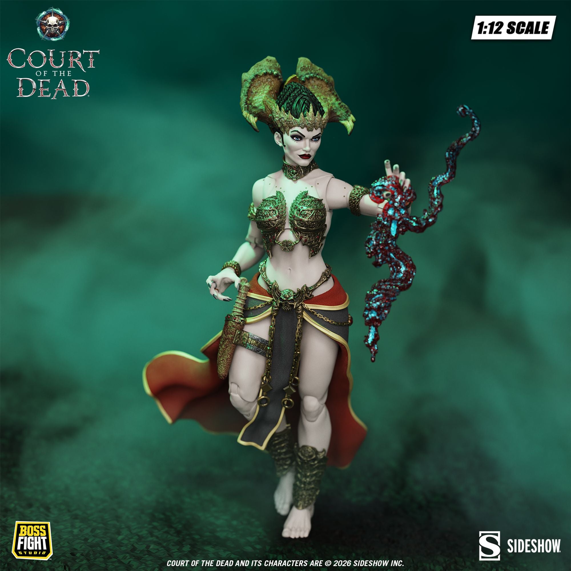 Boss Fight Court of the Dead Gethsemoni action figure Queen