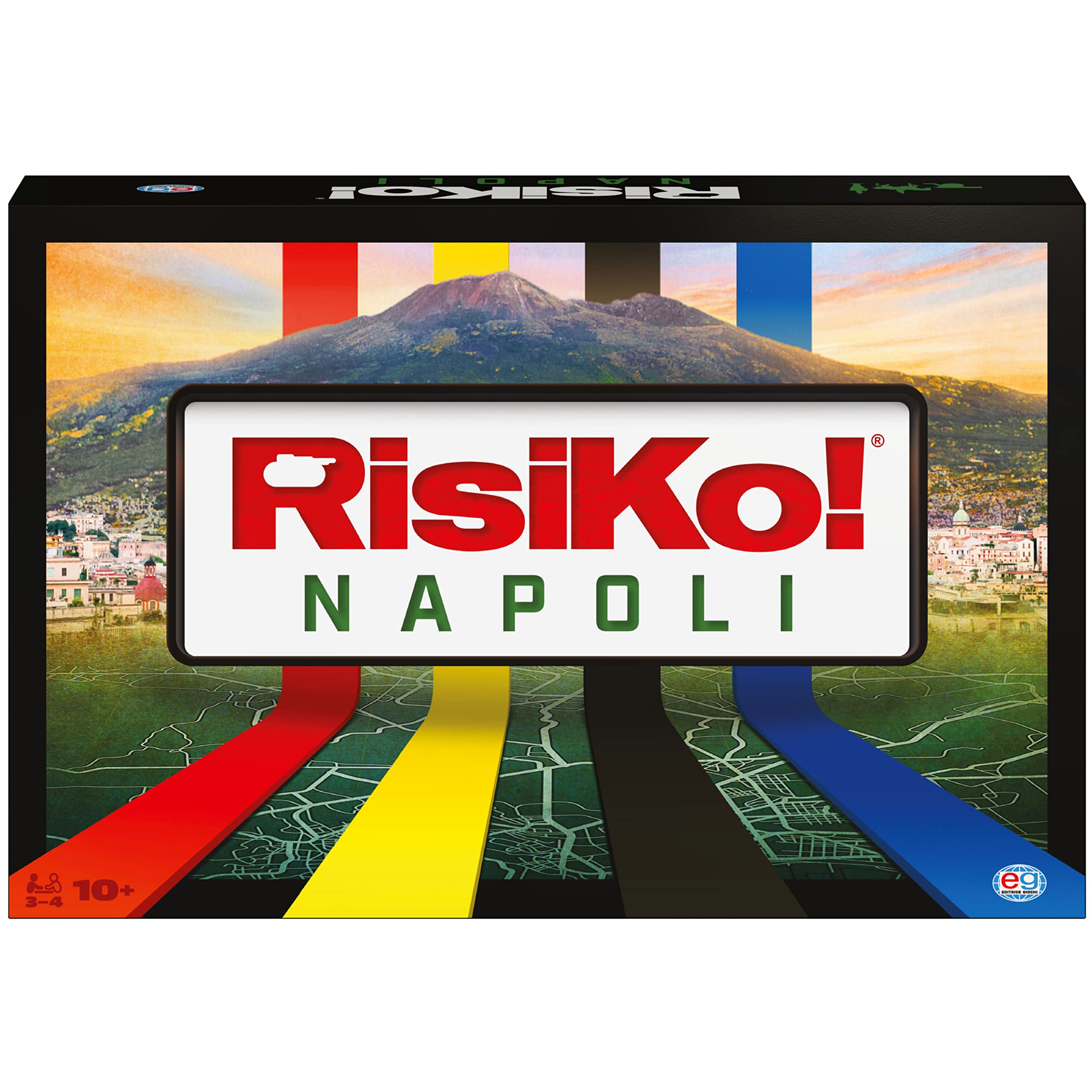 Spin Master RisiKo! Napoli Gioco da Tavolo Strategia 3-4 Giocatori