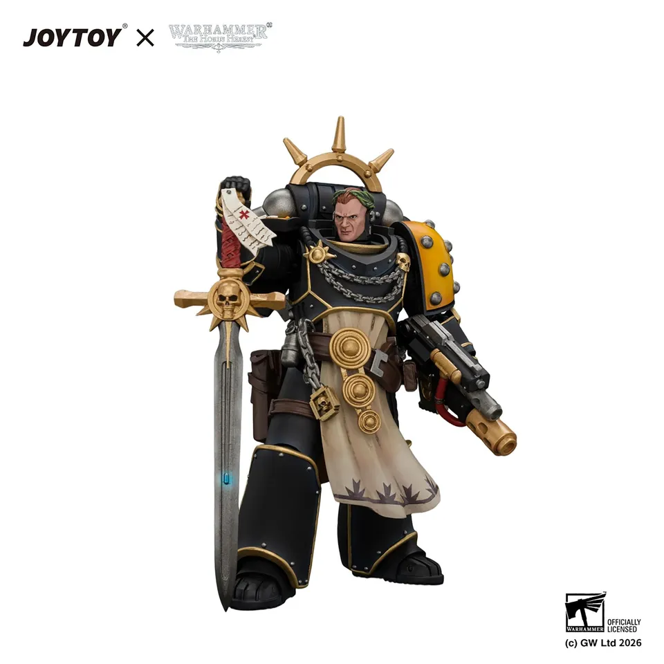 JoyToy Imperial Fists Champion Consul action figure 12cm
