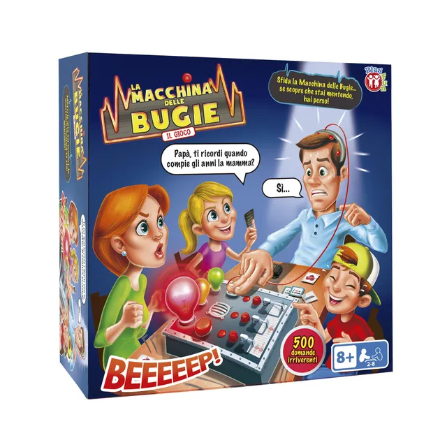 Play Fun Macchina delle Bugie gioco da tavolo italiano 8+ anni