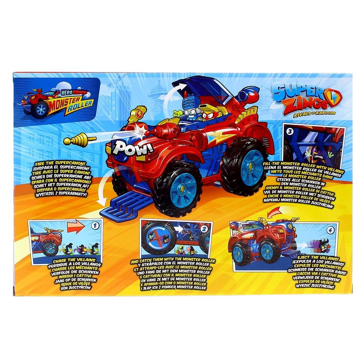 SUPERTHINGS Rivals Hero Truck playset Monster Roller 2 pezzi