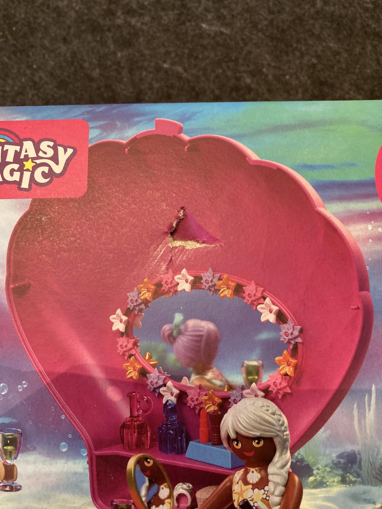 PLAYMOBIL Fantasy & Magic borsa conchiglia sirene 72105 con 2 figure