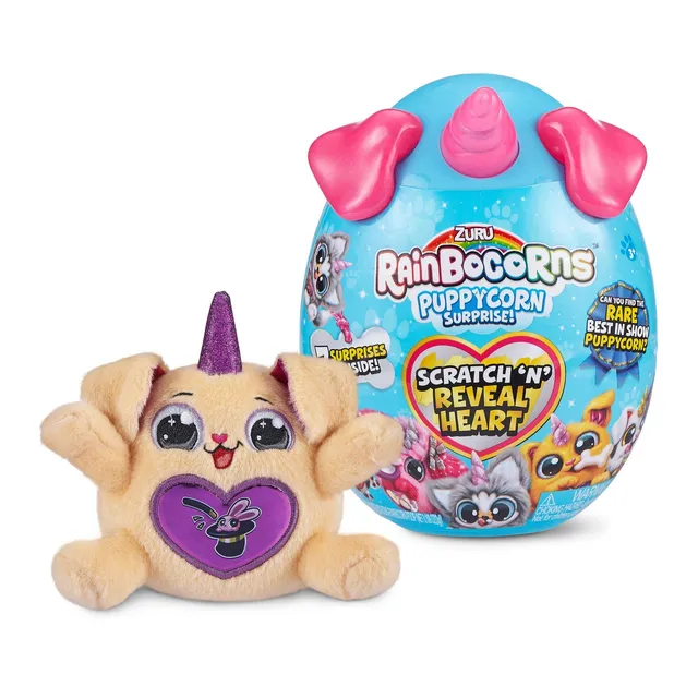 Rainbocorns Sparkle Heart Surprise peluche Labrador serie 3