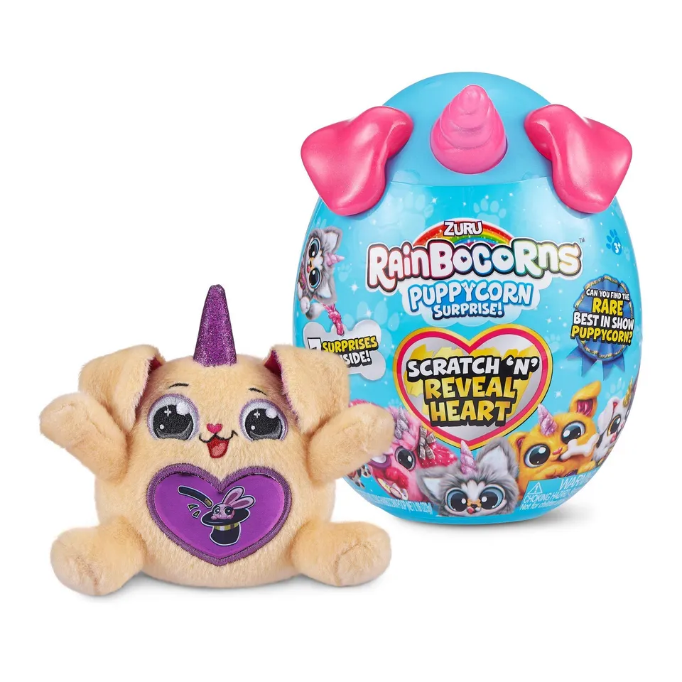 Rainbocorns Sparkle Heart Surprise peluche Labrador serie 3