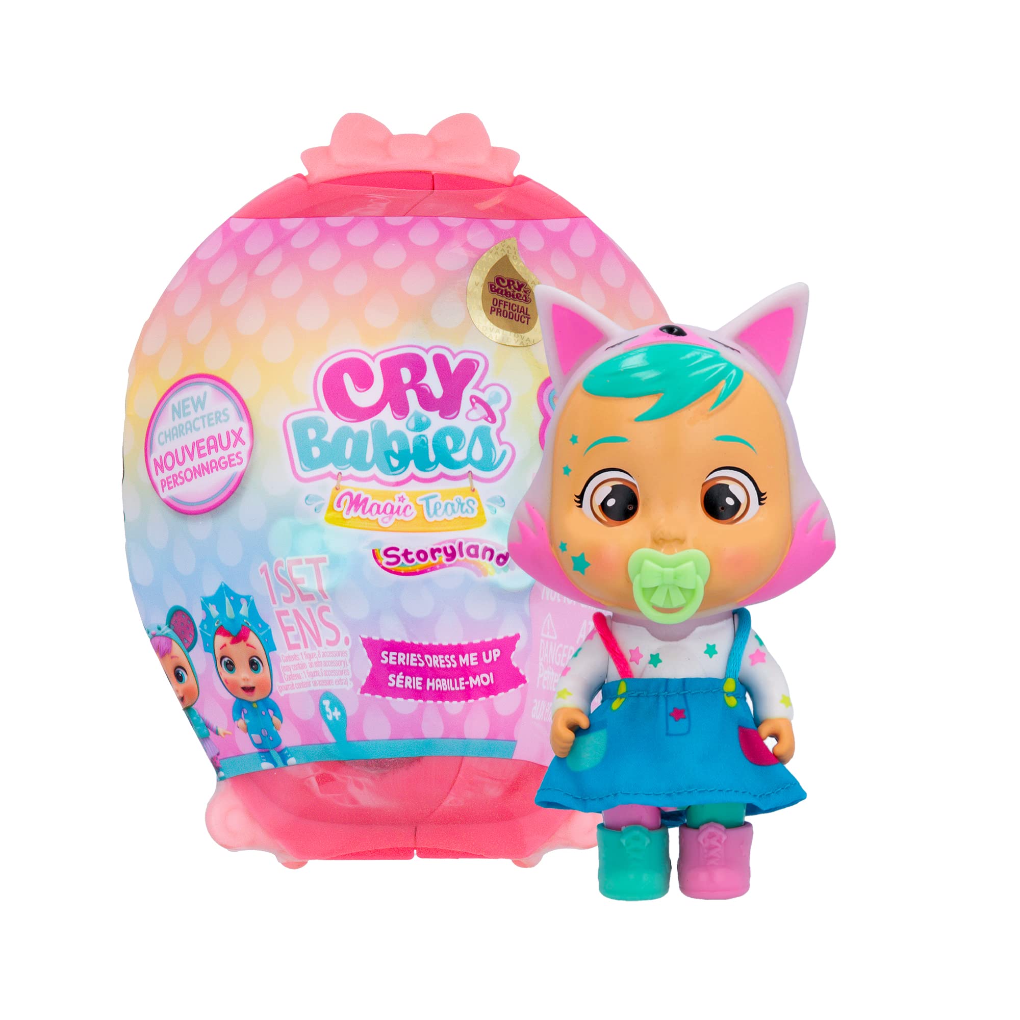 Cry Babies Magic Tears Dress Me Up bambola vestire 13cm
