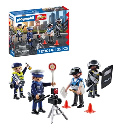 Playmobil Action Heroes 71730 Set Personaggi Polizia