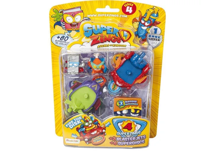 SuperThings Serie 4 PSZ4B416IN00 blister BlasterJet 4 figure