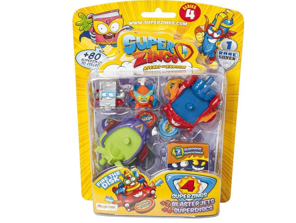 SuperThings Serie 4 PSZ4B416IN00 blister BlasterJet 4 figure
