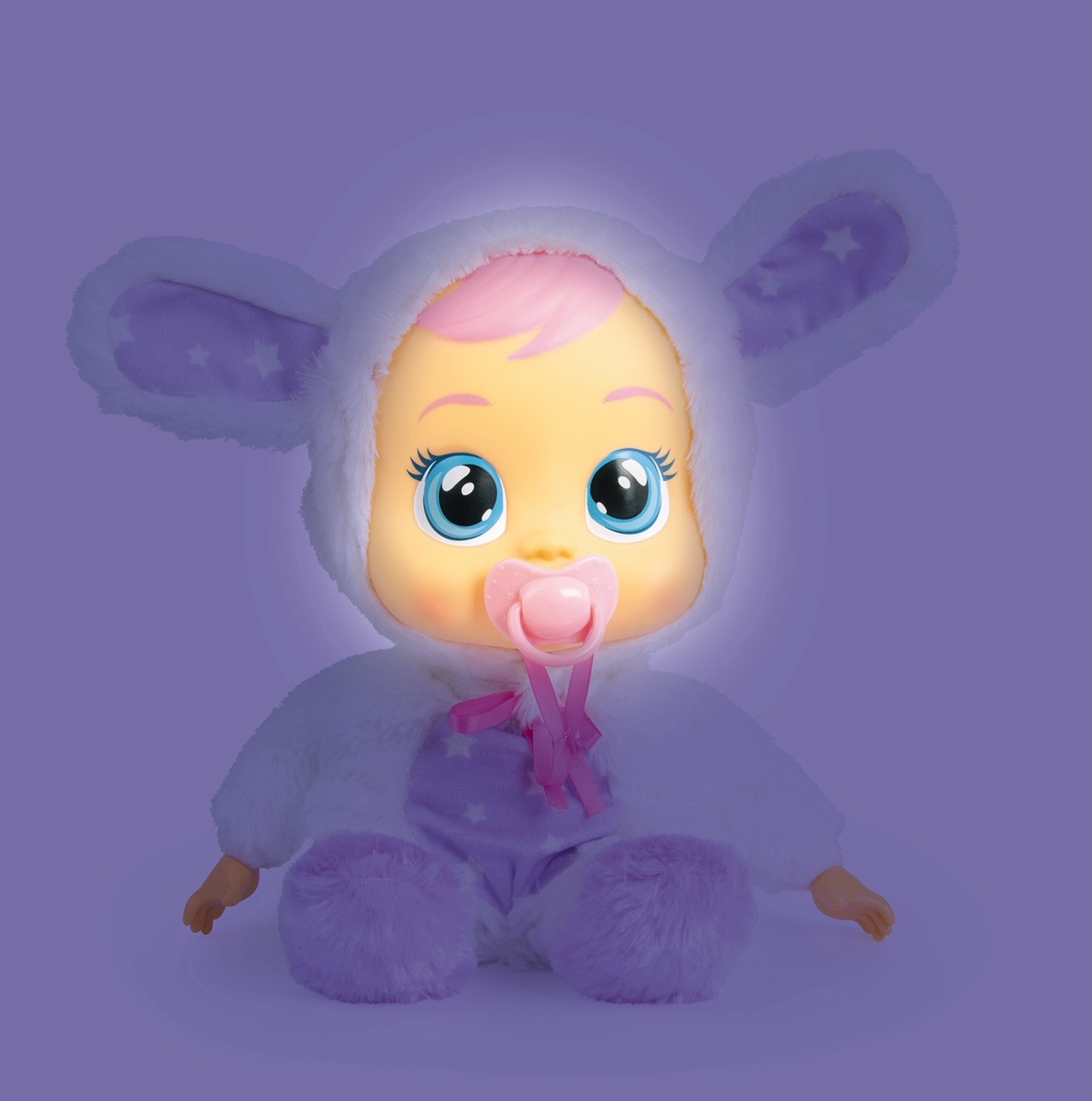 Cry Babies Good Night Coney bambola morbida luce notturna