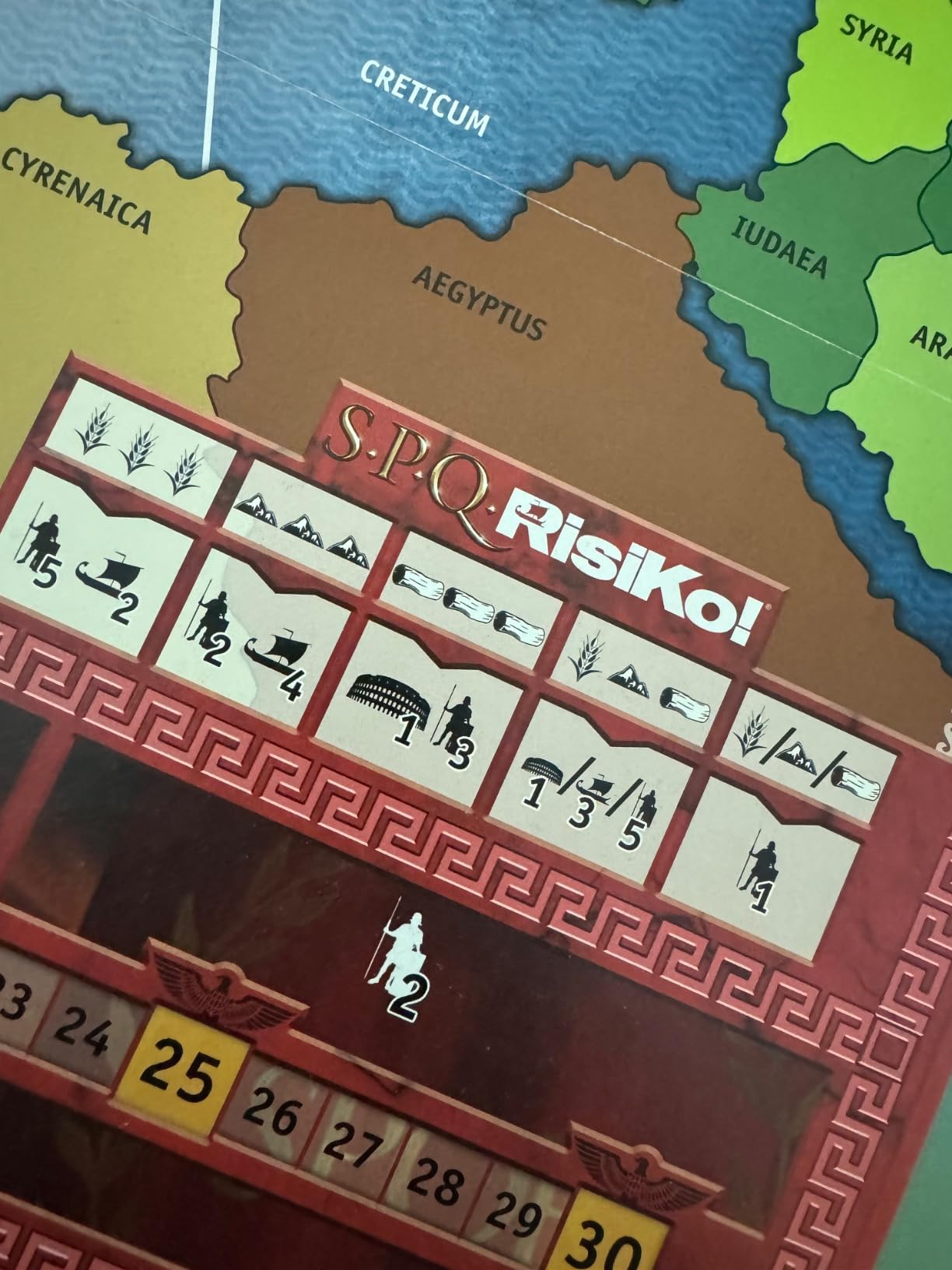 Spin Master SPQRisiKo gioco da tavolo Impero Romano 2-5 giocatori