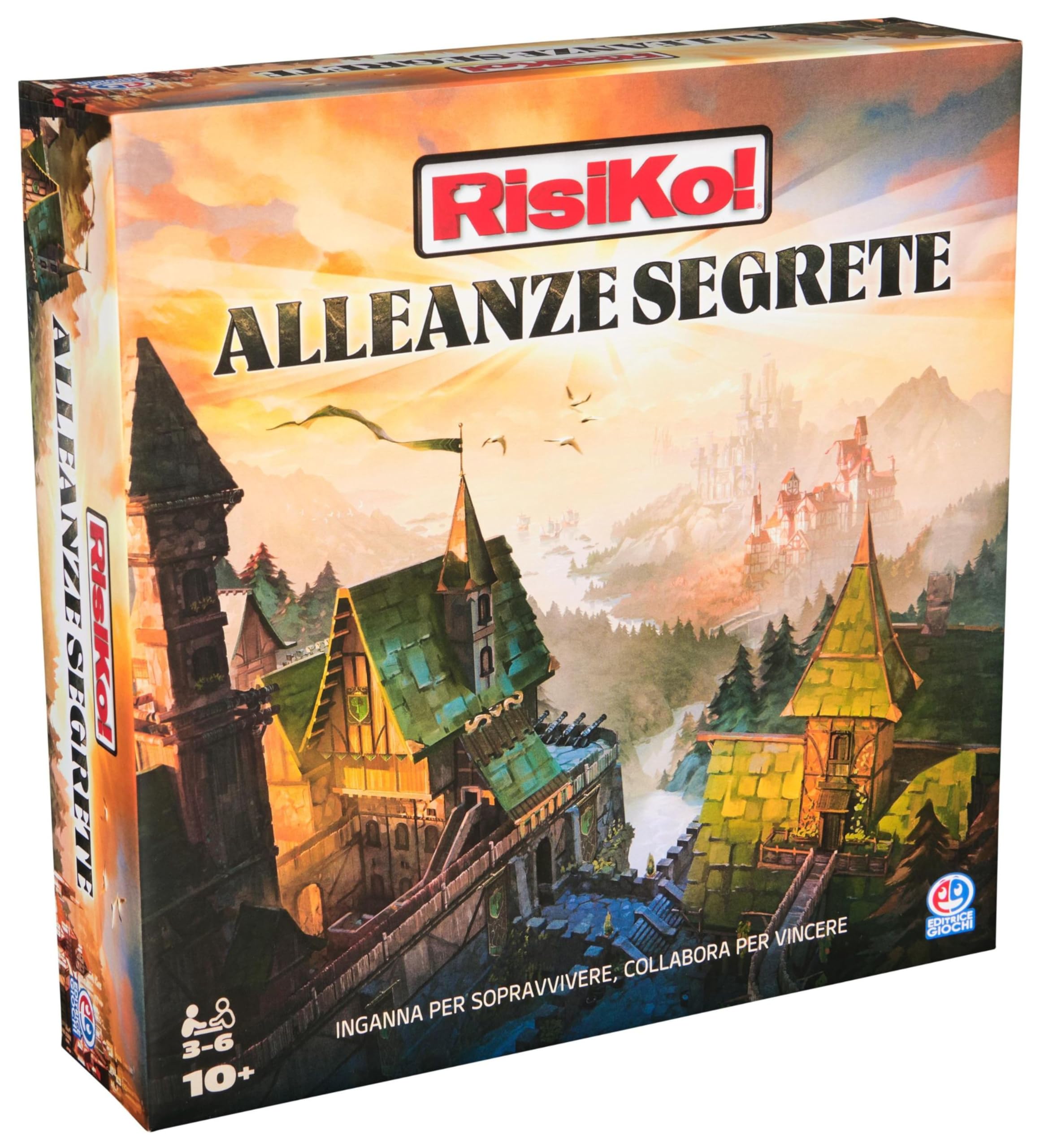 RisiKo Alleanze Segrete gioco da tavolo 3-6 giocatori