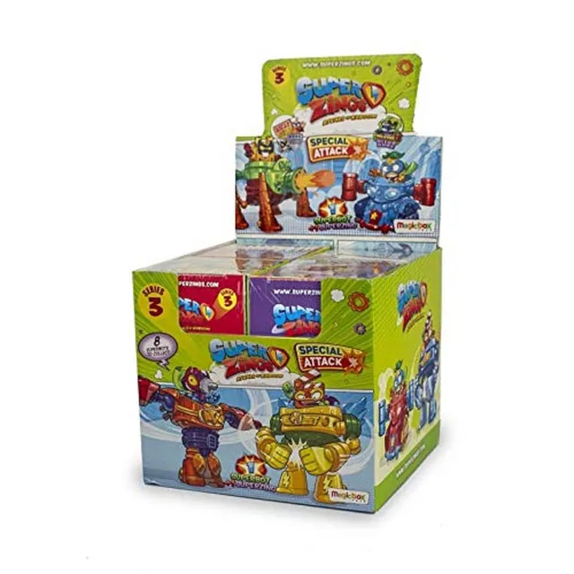 SuperThings Serie 3 display 16 pezzi robot e figure assortiti