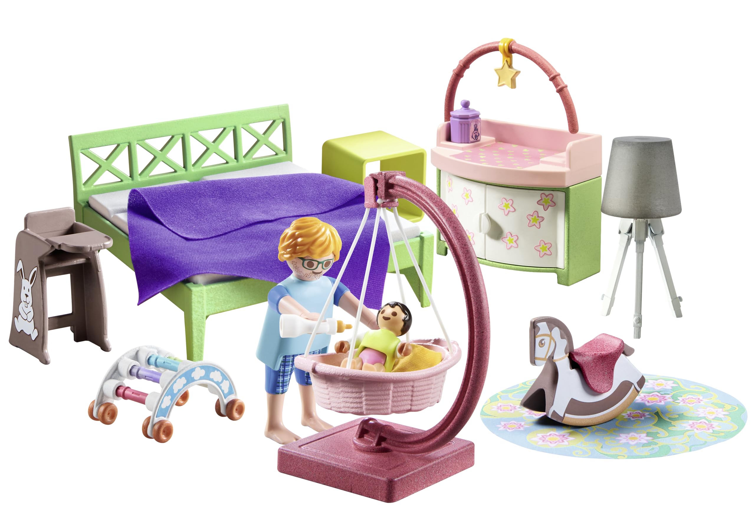 PLAYMOBIL My Life 71609 Cameretta neonato playset 50 pezzi