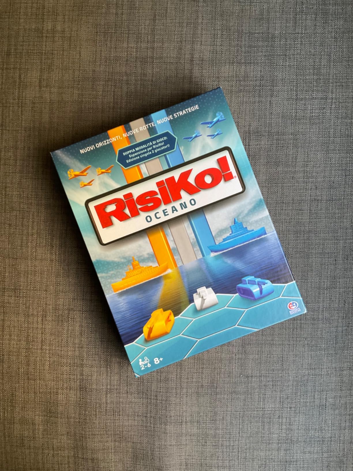 Risiko Oceano gioco da tavolo strategia 2 giocatori 8+