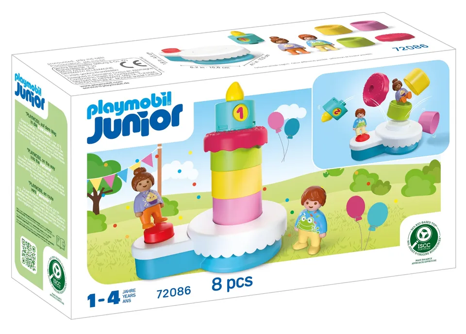 Playmobil Junior 72086 torta compleanno interattiva 1 anno