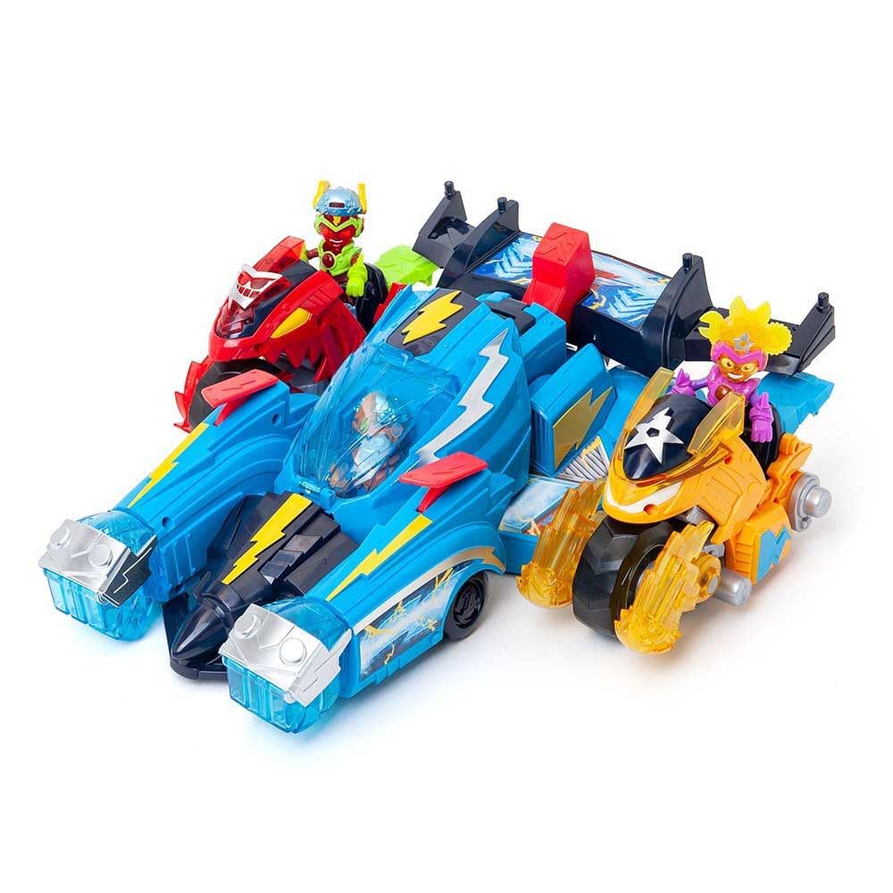 Superthings Guardians of Kazoom Moto Fighter Multy veicolo con figure