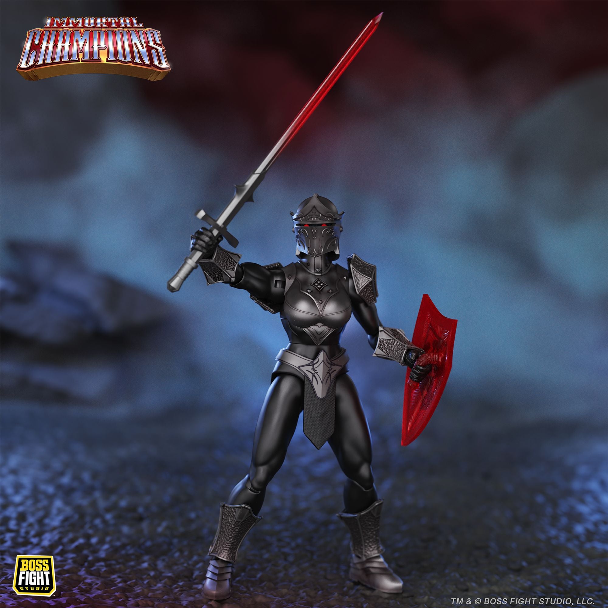 Boss Fight Immortal Champions Bloodsteel Emissary Figure