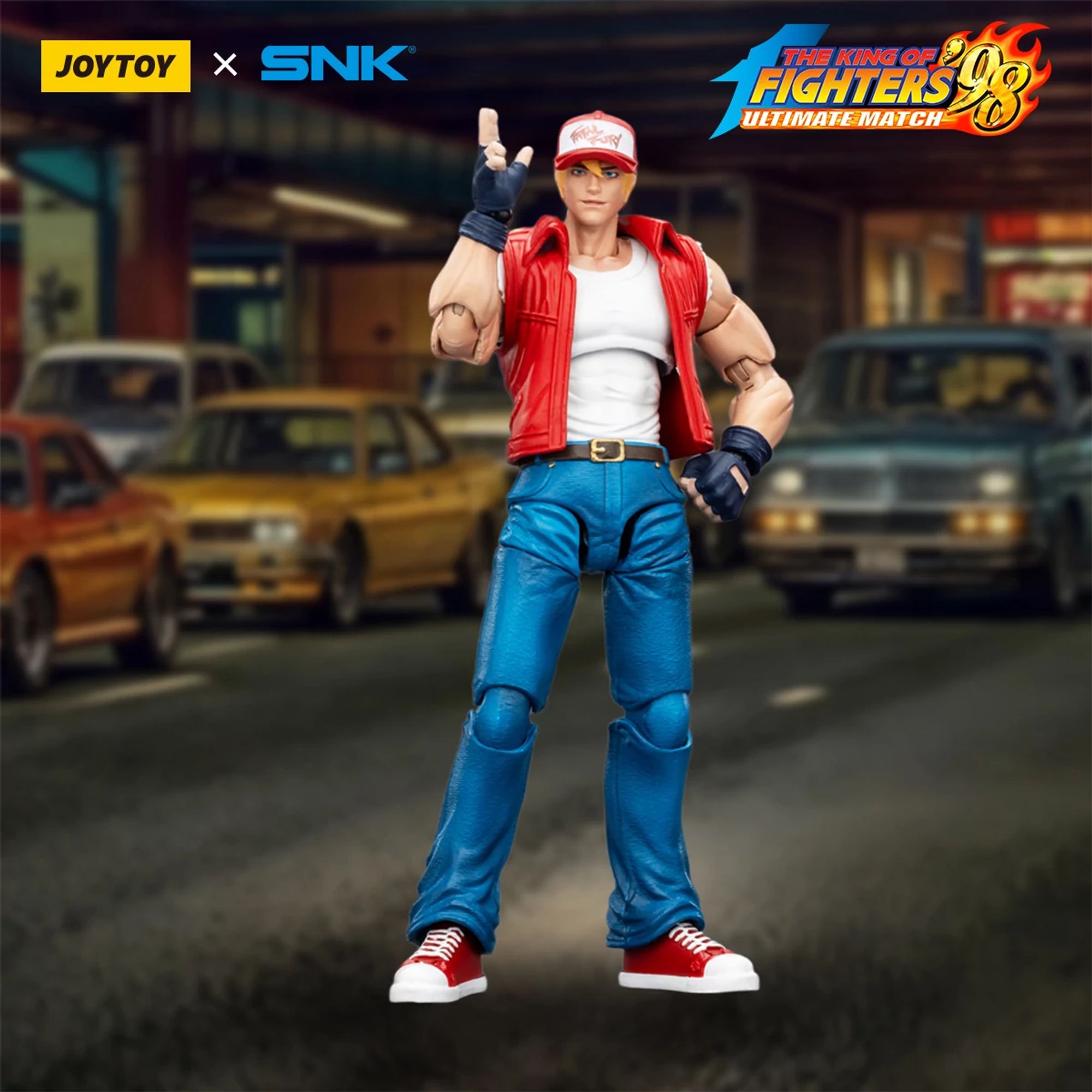 JoyToy Fatal Fury Terry Bogard action figure 1/18 KOF