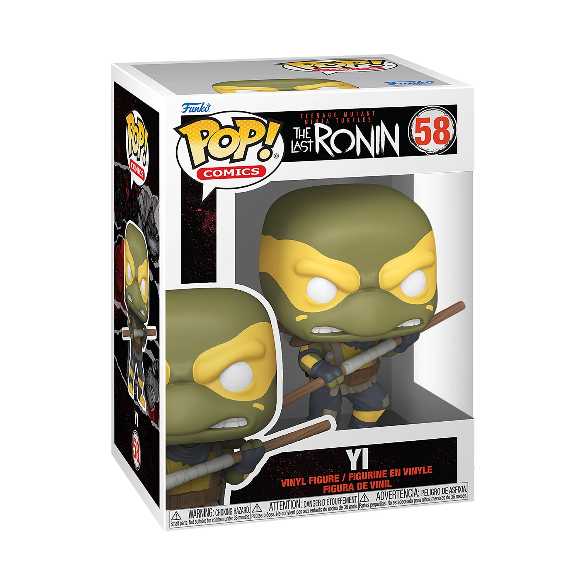 Funko Pop! Comics TMNT Yi figure vinile tartarughe ninja