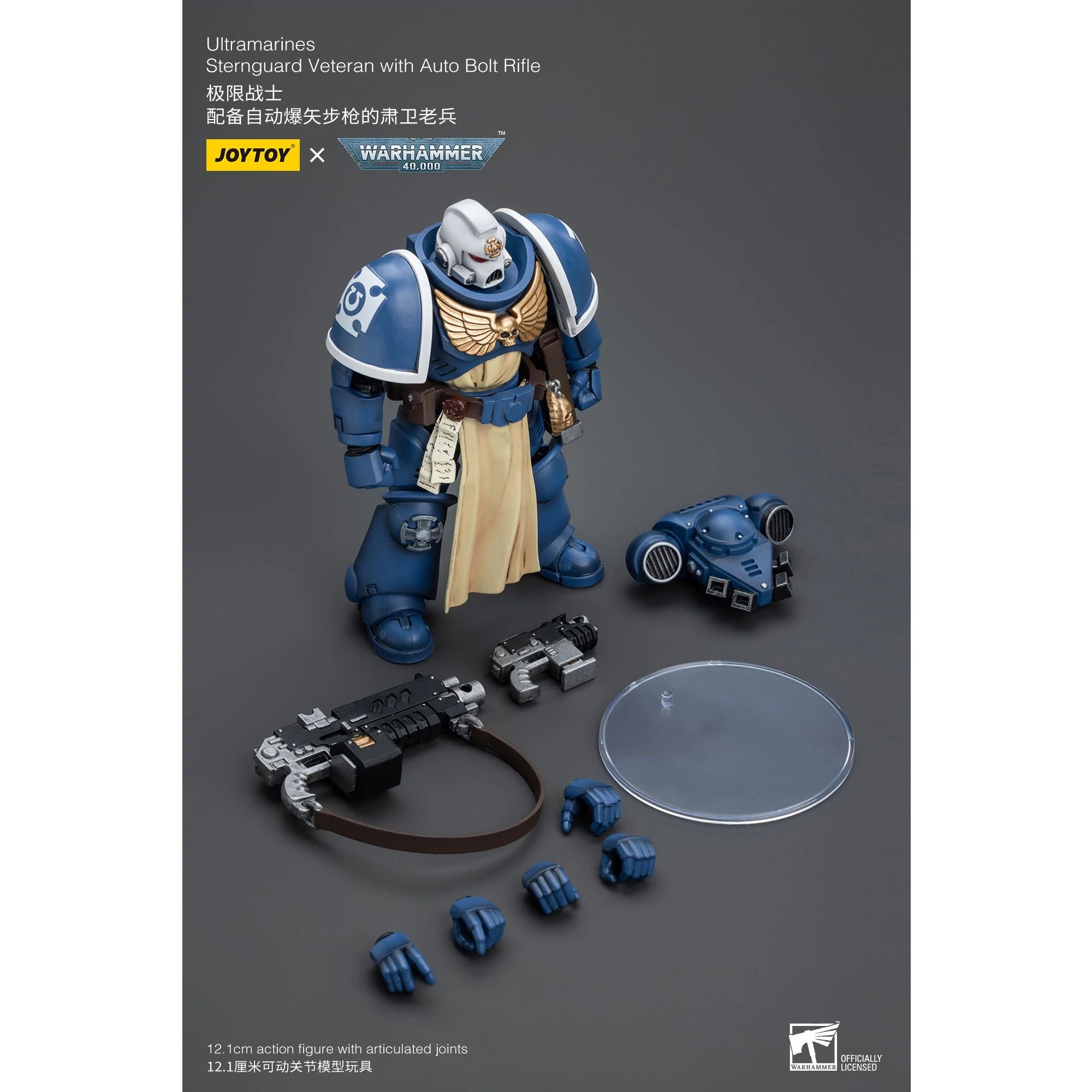 JoyToy WH40K Ultramarines Sternguard action figure 1/18