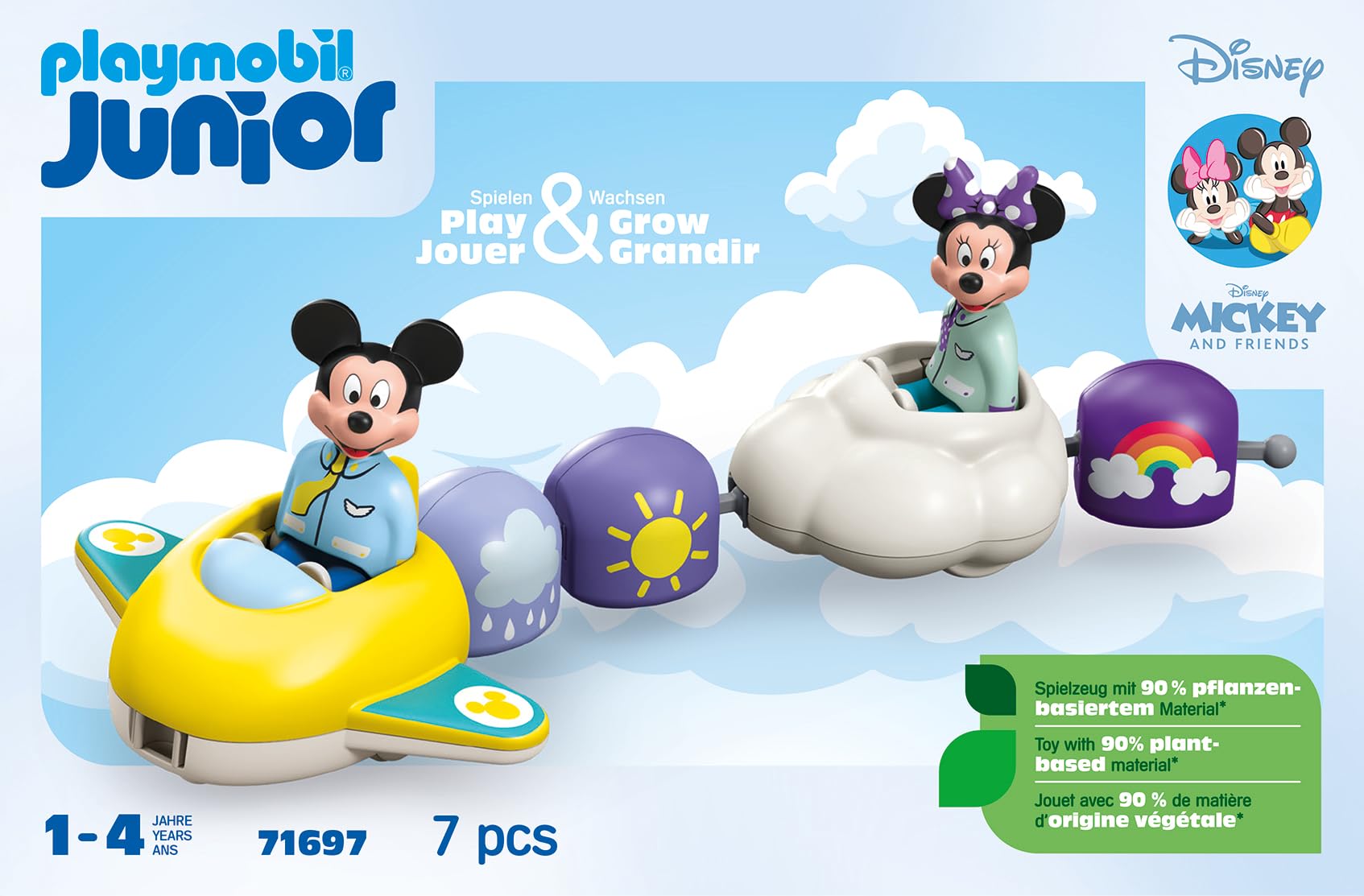 PLAYMOBIL Junior 71697 giocattolo volo nuvole 7 pezzi 12 mesi