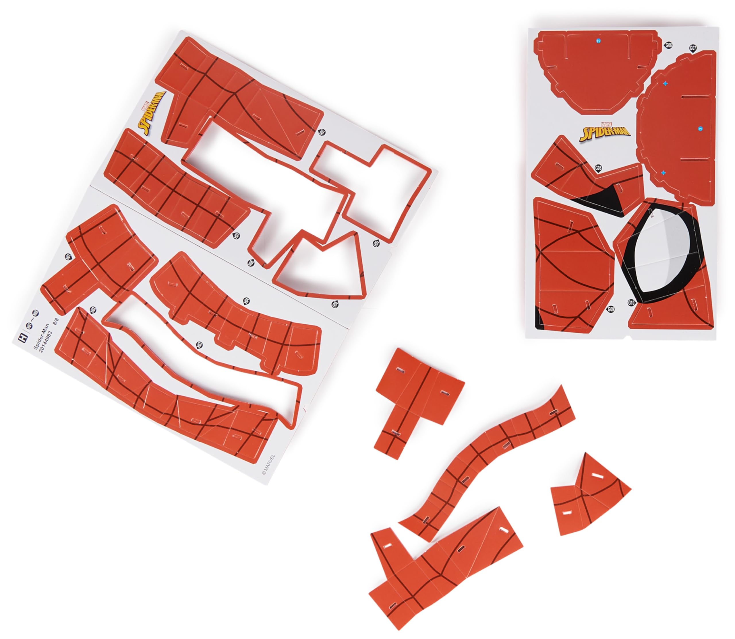 Spin Master 4D Build Spider-Man Puzzle 3D 82 Pezzi da Esposizione