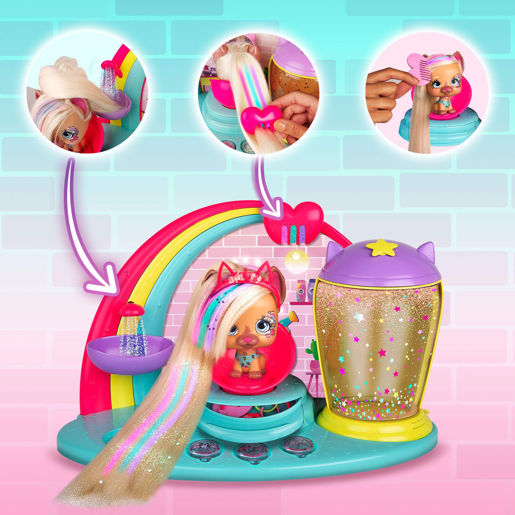 VIP Pets Salone Fabio e Fabia playset parrucchiera Kiara