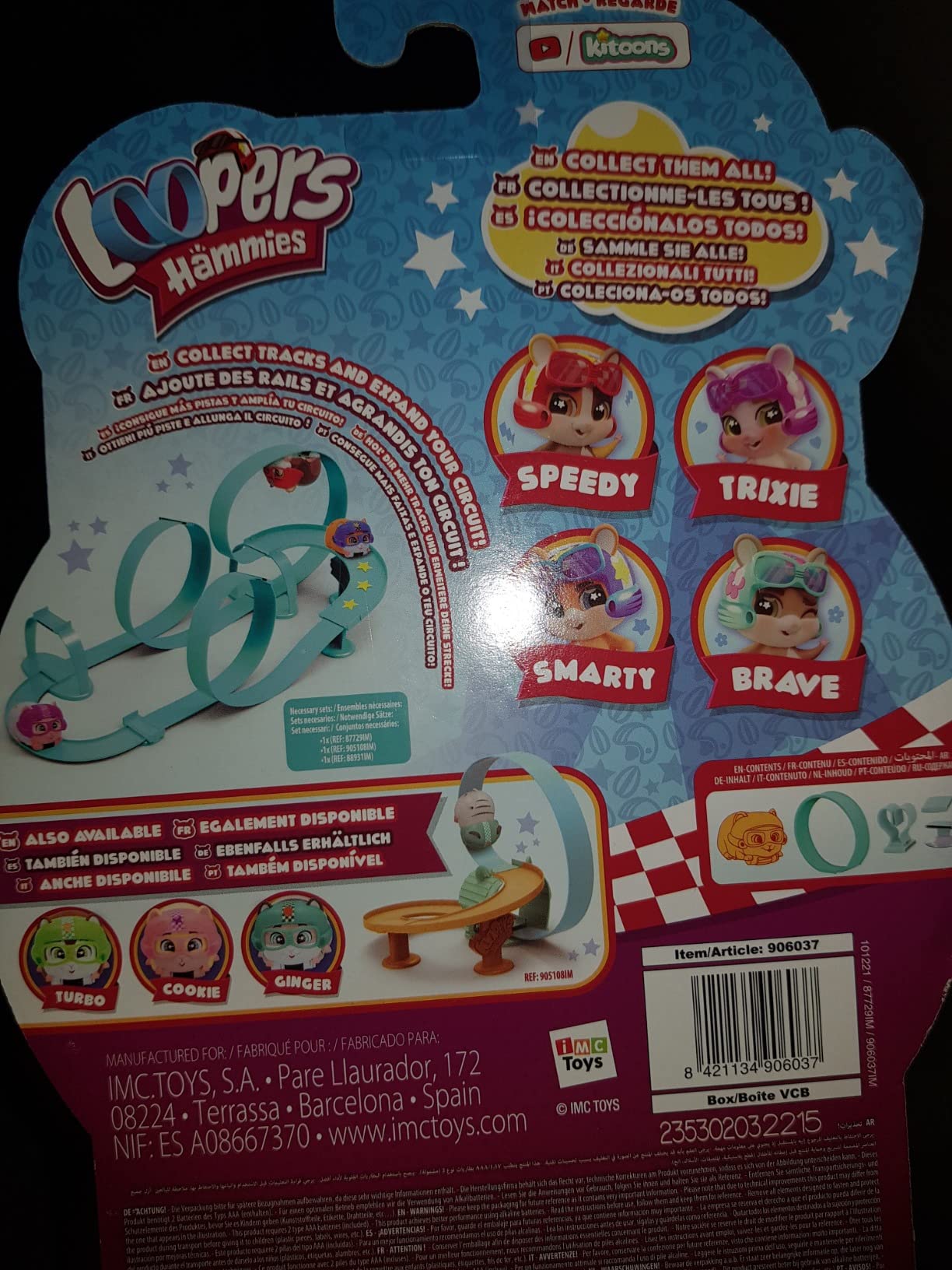 Loopers Hammies Trixie criceto interattivo magnetico