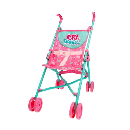 IMC Toys Cry Babies Passeggino Bambole Pieghevole Giocattolo