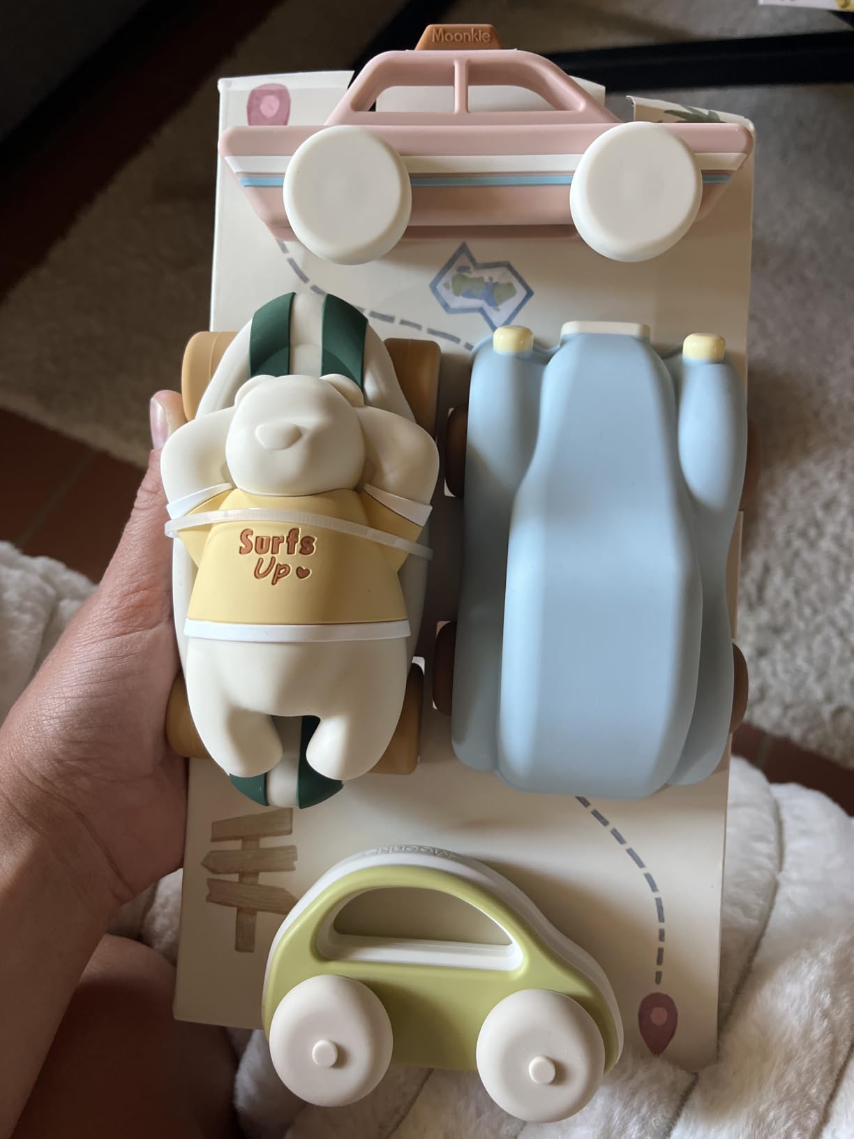 IMC Toys Moonkie Surf & Go Set 5 Macchinine silicone BPA free