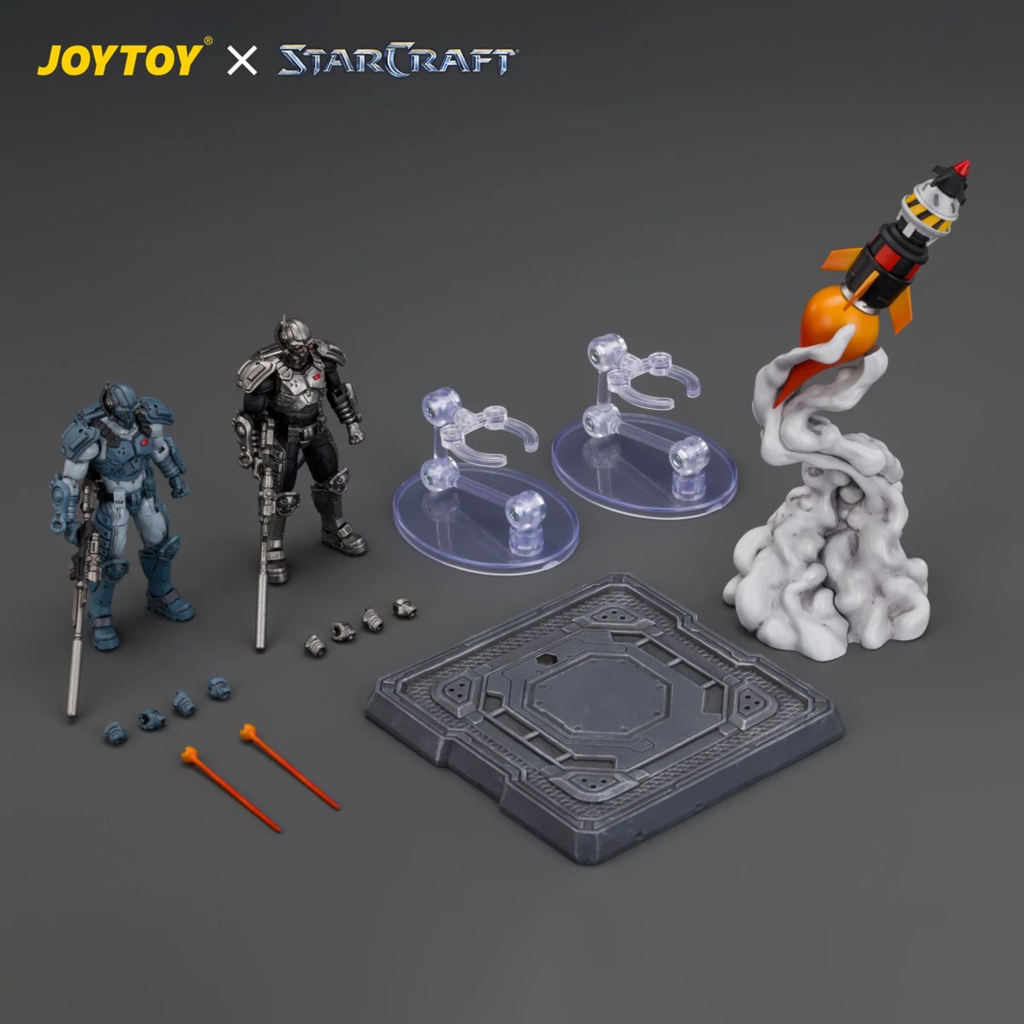 JoyToy Terran Ghost Set StarCraft action figure 3 pezzi