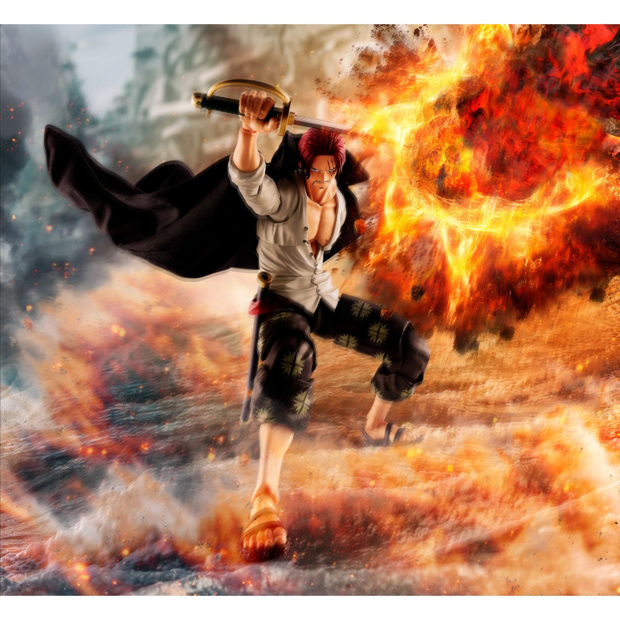 Tamashii Nations S.H.Figuarts Shanks Marineford action figure
