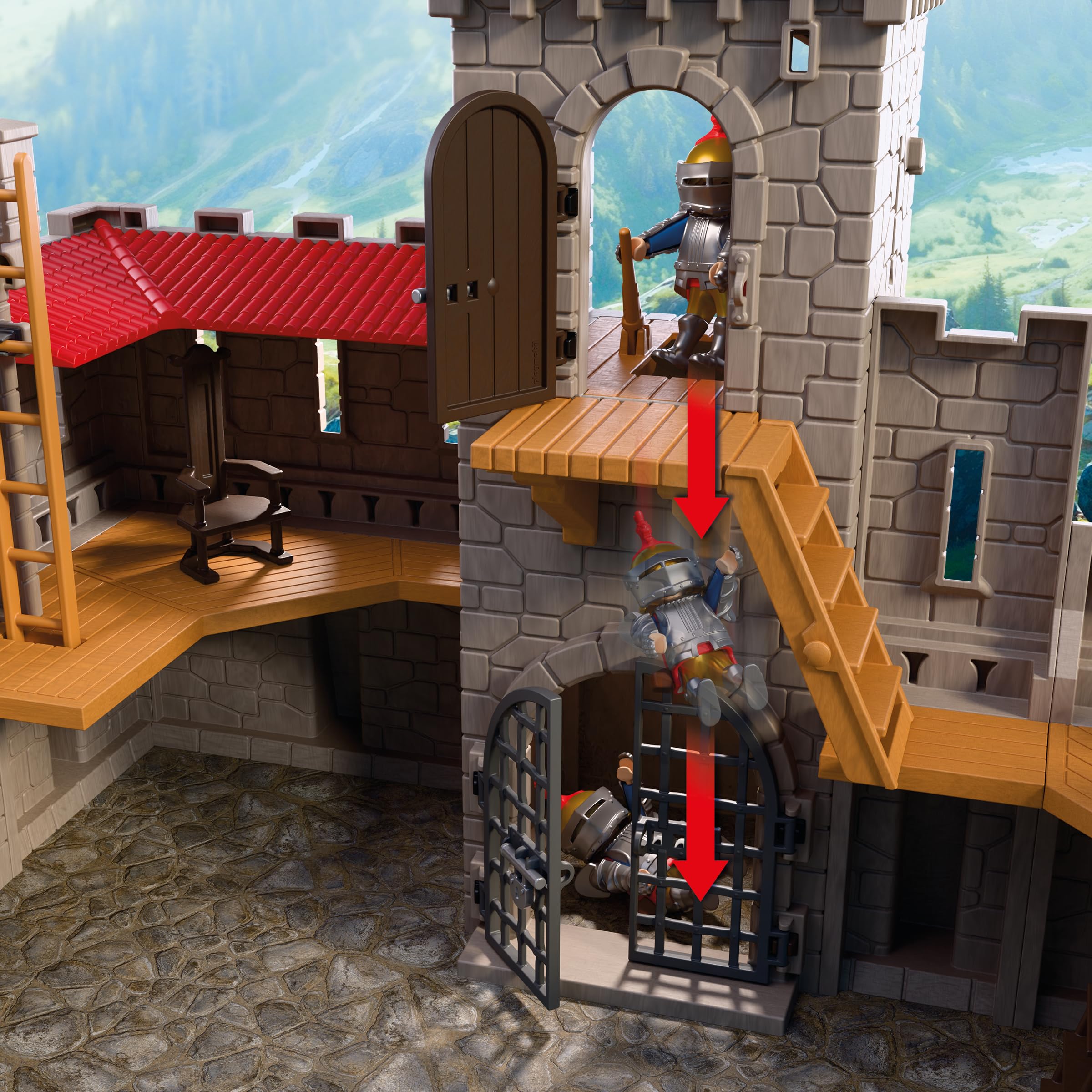 Playmobil Knights 72112 Grande Castello Cavalieri Leone 4+ anni