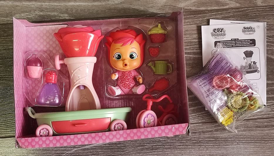 IMC Toys Cry Babies Magic Tears Rose bici profumi 17 accessori