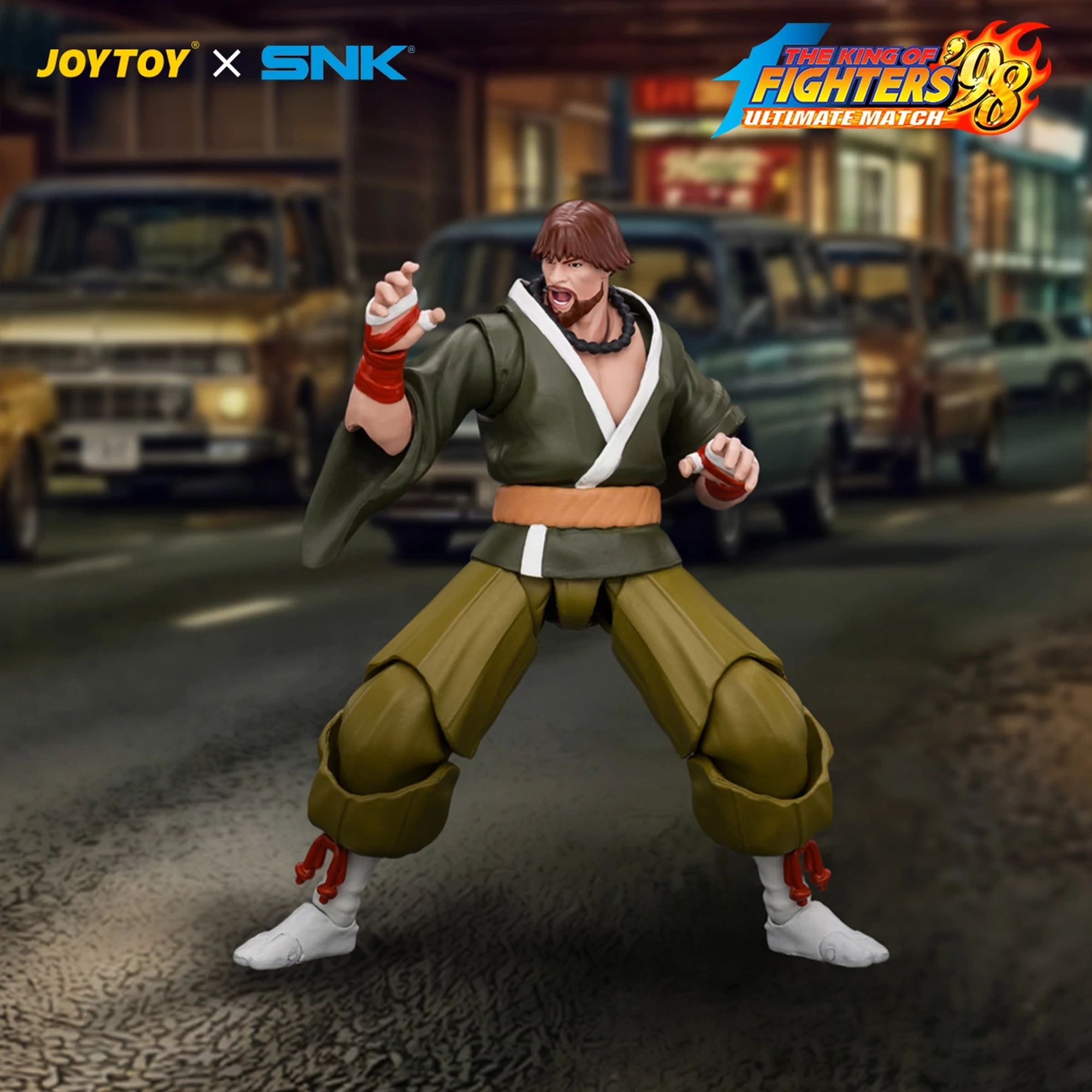 JoyToy KOF Master Team Saisyu Kusanagi action figure